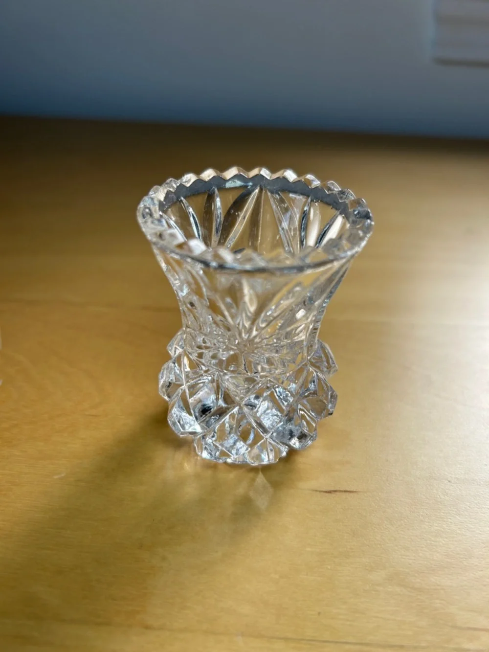 Vintage Princess House Crystal Toothpick Bud Vase